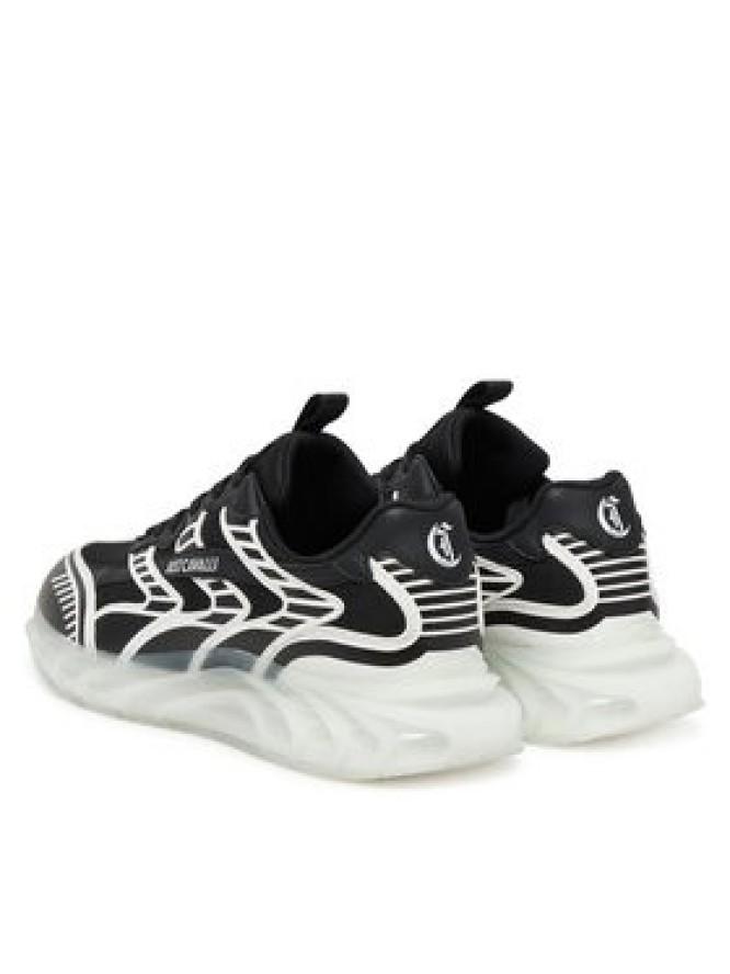 Just Cavalli Sneakersy 78QA3SQ2 ZSC45 Czarny