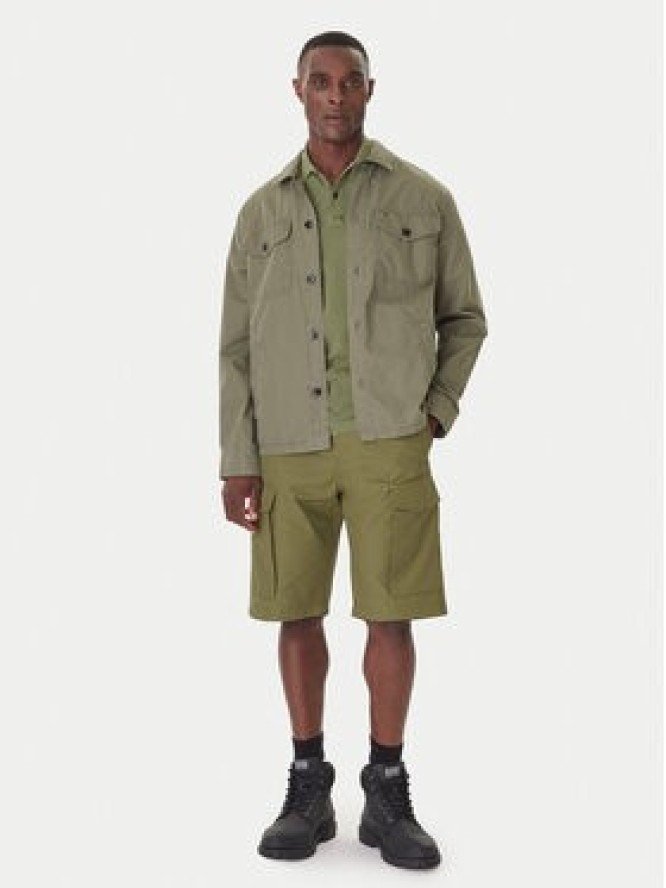 G-Star Raw Szorty materiałowe Core D26220-C973 Szary Regular Fit