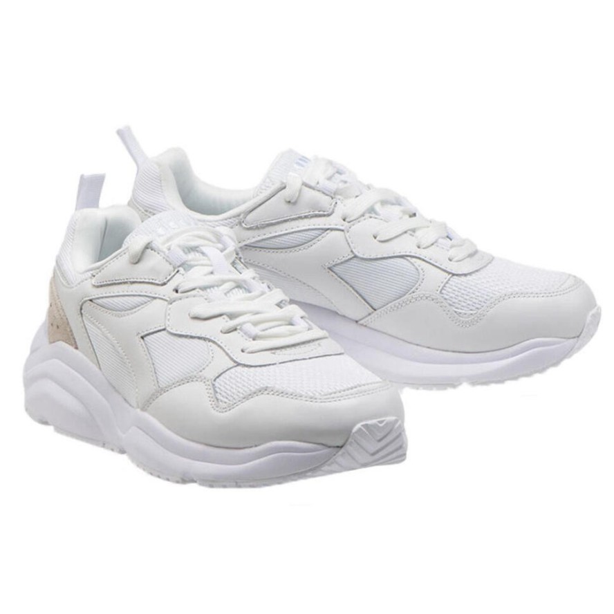 Buty unisex Diadora Whizz Run sportowe sneakersy białe