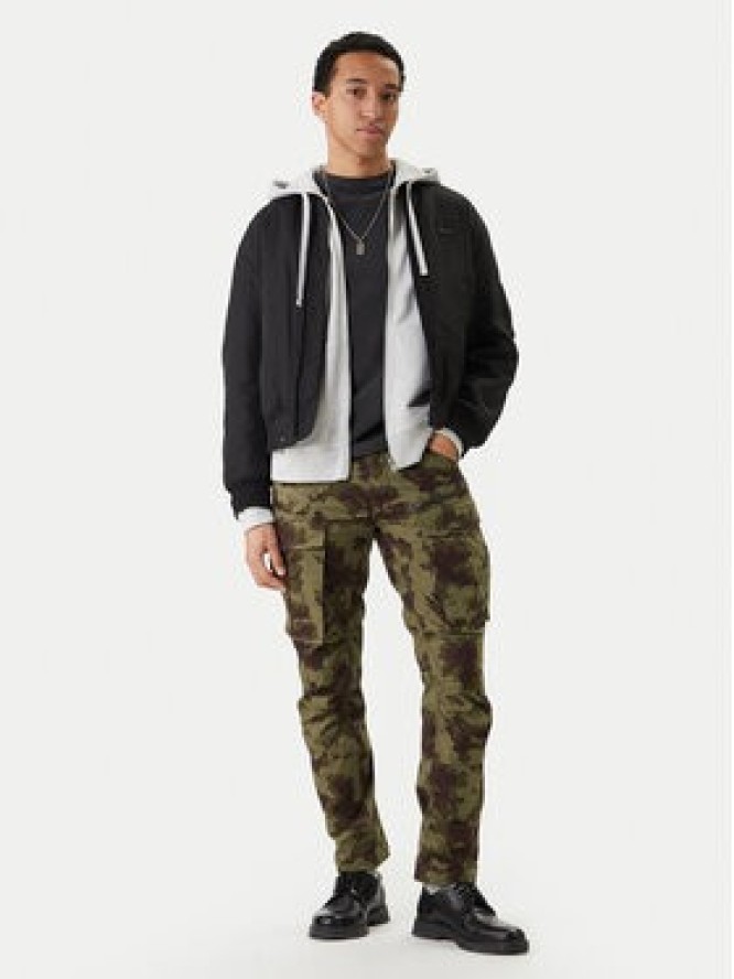 G-Star Raw Spodnie materiałowe Rovic D02190-D553 Zielony Regular Fit