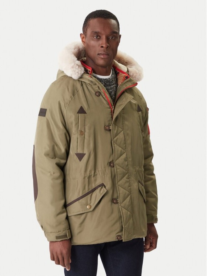 Mustang Kurtka zimowa Scottsdale 1016900 Zielony Regular Fit