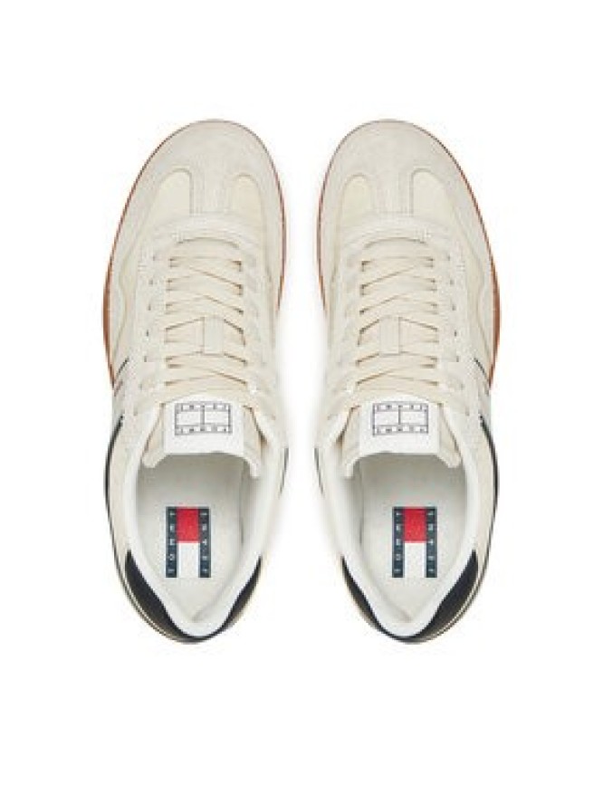 Tommy Jeans Sneakersy The Greenwich Mix Media EM0EM01606 Beżowy