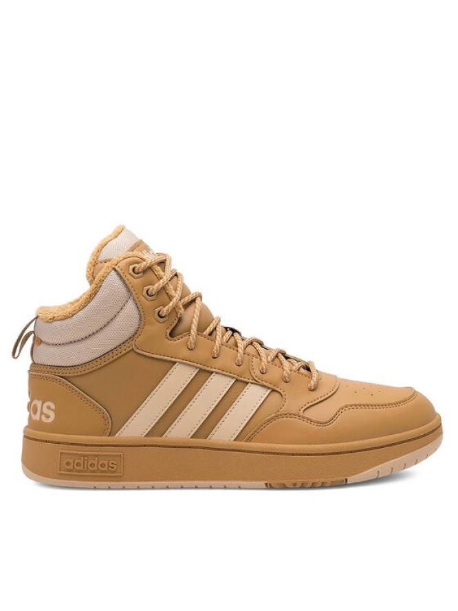 adidas Sneakersy HOOPS 3.0 MID WINTER IF2636 Beżowy
