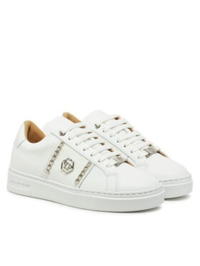 PHILIPP PLEIN Sneakersy SAES USC0732 PLE005 Biały