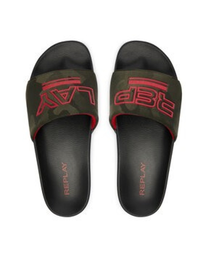 REPLAY Klapki GMF1A .000.C0082T Zielony
