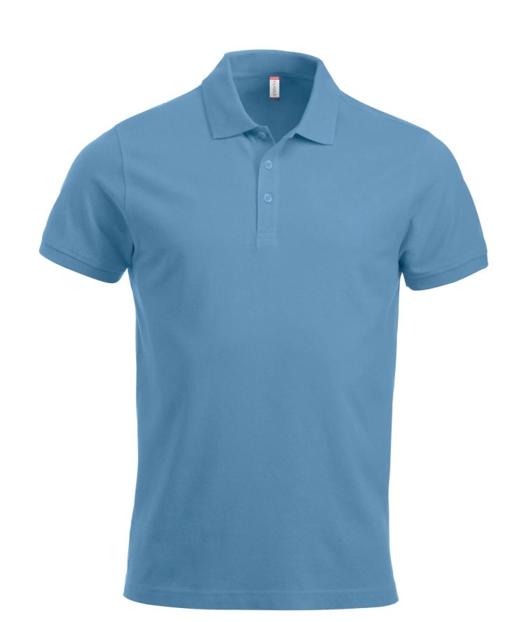 clique Classic Lincoln S/S koszulka polo męska z bawełny, nowoczesny krój,