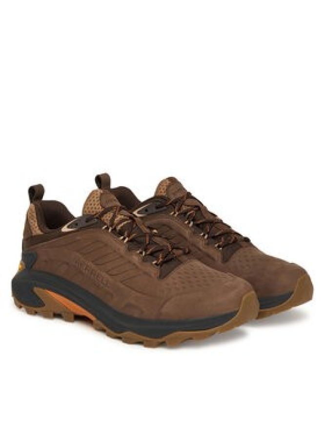 Merrell Trekkingi Moab Speed 2 Leather Waterproof J038045 Brązowy