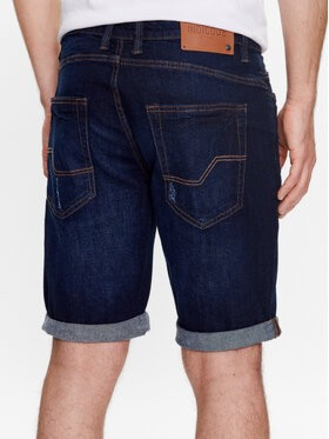 INDICODE Szorty jeansowe Kaden 70-100 Niebieski Regular Fit