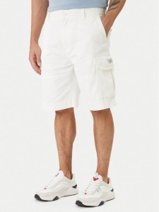 Guess Jeans Szorty materiałowe M6GD30 WGCV1 Écru Regular Fit