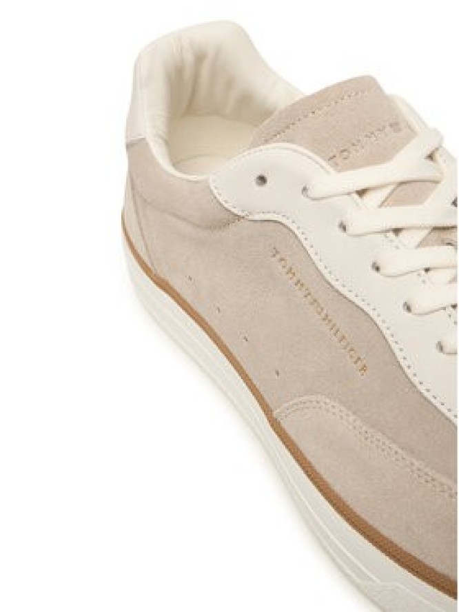 Tommy Hilfiger Sneakersy Lo Lux FM0FM05882 Beżowy jasny