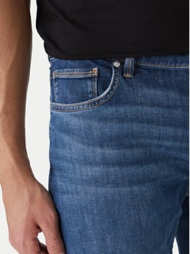 Guess Jeansy M6GAN2 D0755 Niebieski Slim Fit