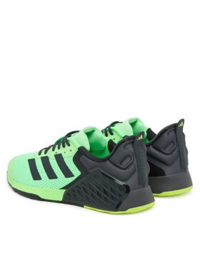 adidas Buty na siłownię Dropset 3 strength training JR1668 Zielony