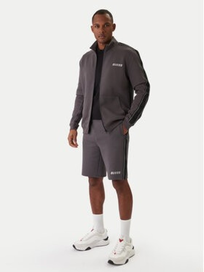 Guess Szorty materiałowe Z4RD04 KB3P2 Szary Regular Fit