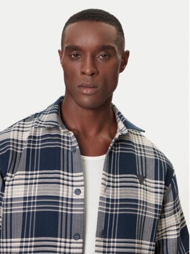 Guess Koszula M5BH24 W1951 Brązowy Regular Fit