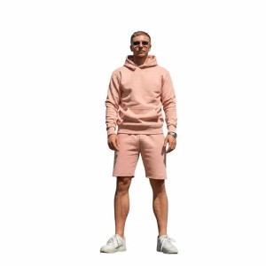 HOME WEAR Spodenki dresowe – Coral