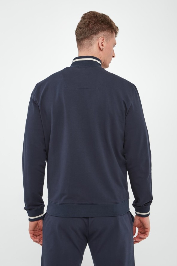Bluza męska ze stójką AERONAUTICA MILITARE