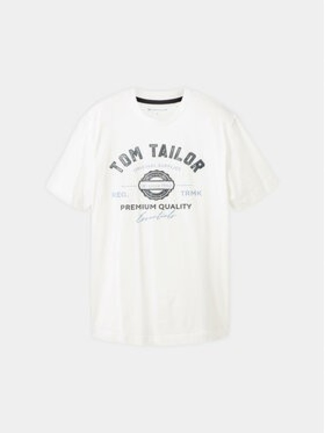 Tom Tailor T-Shirt 1037735 Biały Regular Fit