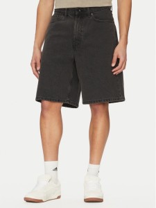 Vans Szorty jeansowe Check-5 VN000C9V Szary Baggy Fit