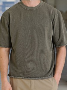 Bluza z krótkim rękawem - zielony