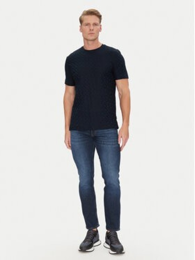 BOSS T-Shirt H-Thompson 80 50537131 Granatowy Regular Fit