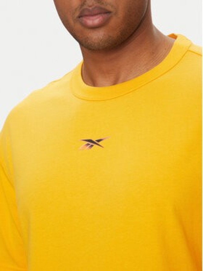 Reebok T-Shirt 100214894 Pomarańczowy Regular Fit