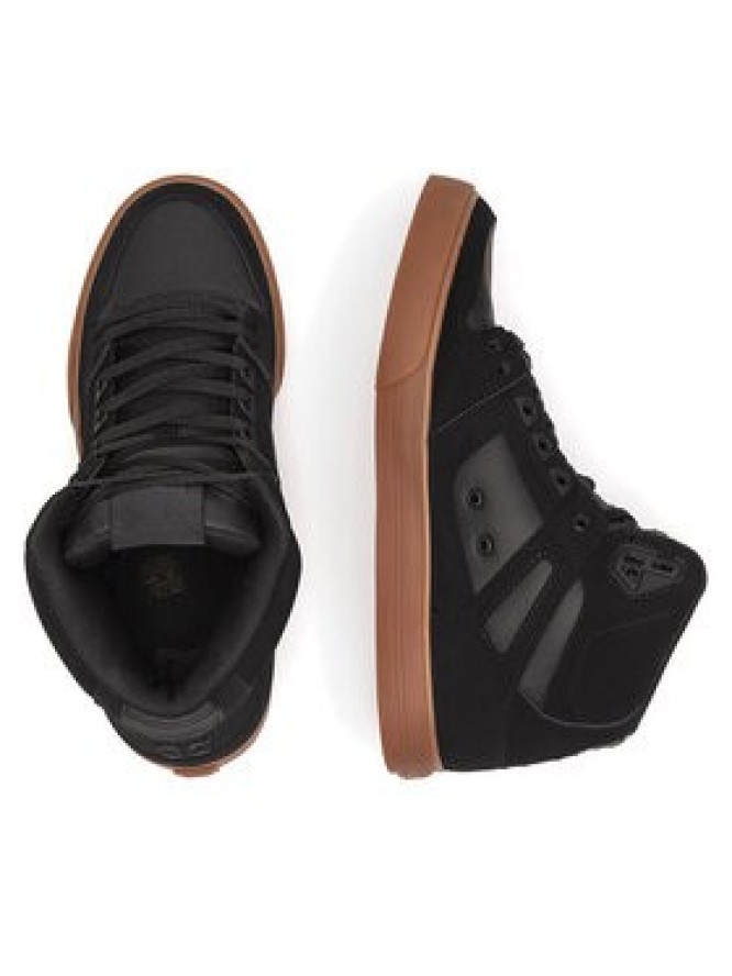 DC Shoes Sneakersy PURE HIGH-TOP WC ADYS400043-BGM Czarny
