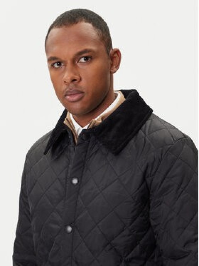 Barbour Kurtka przejściowa MQU0001BK91 Czarny Regular Fit