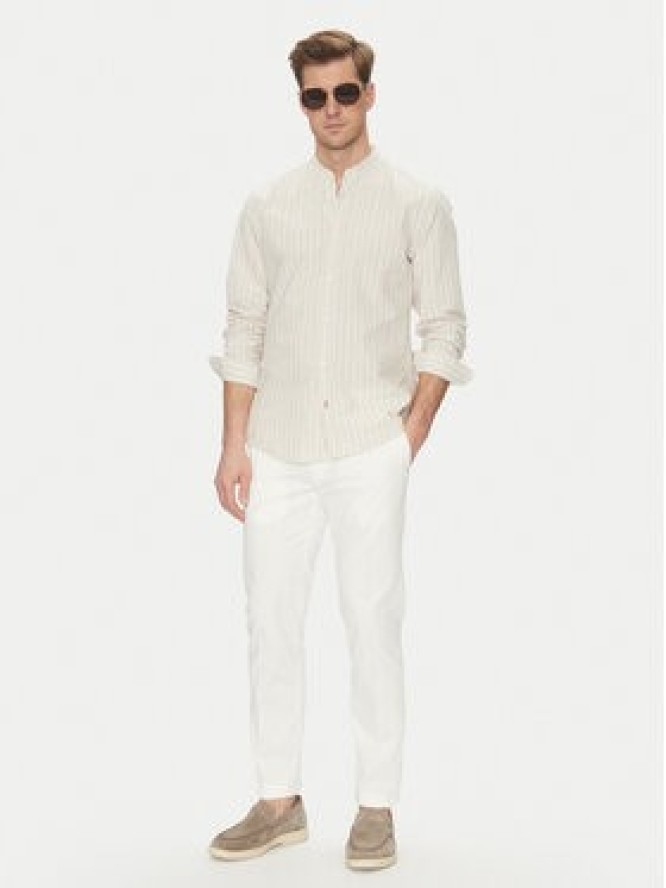 JOOP! Chinosy 17 JT-79Sake-D 30045898 Beżowy Slim Fit