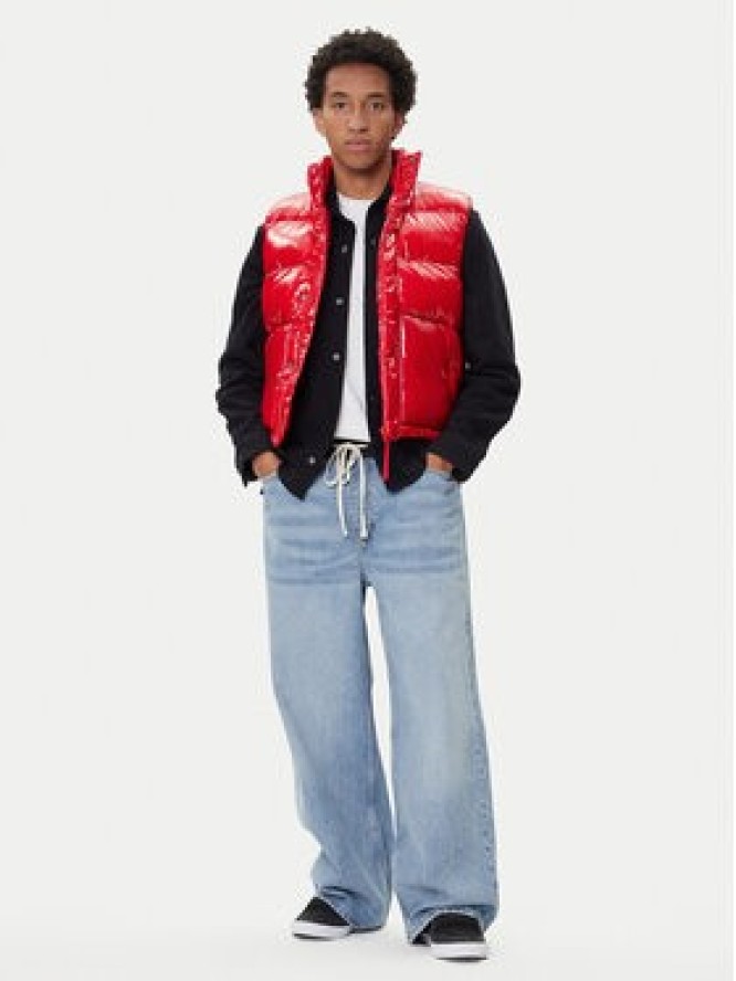 HUGO Kamizelka 50547981 Czerwony Regular Fit