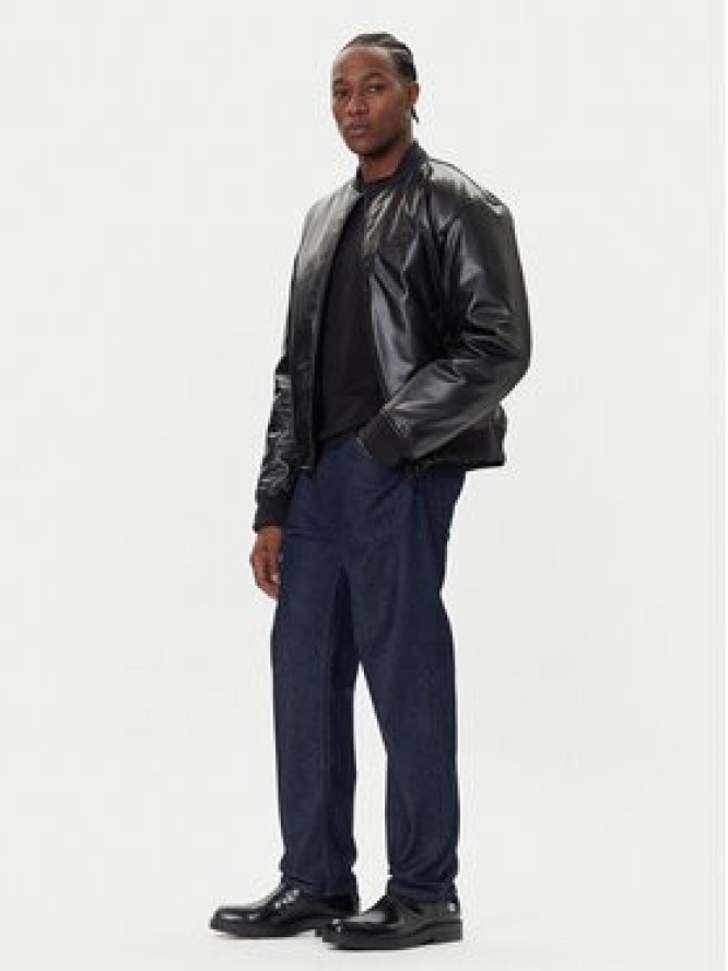 Versace Jeans Kurtka bomber 79GAS407 Czarny Regular Fit