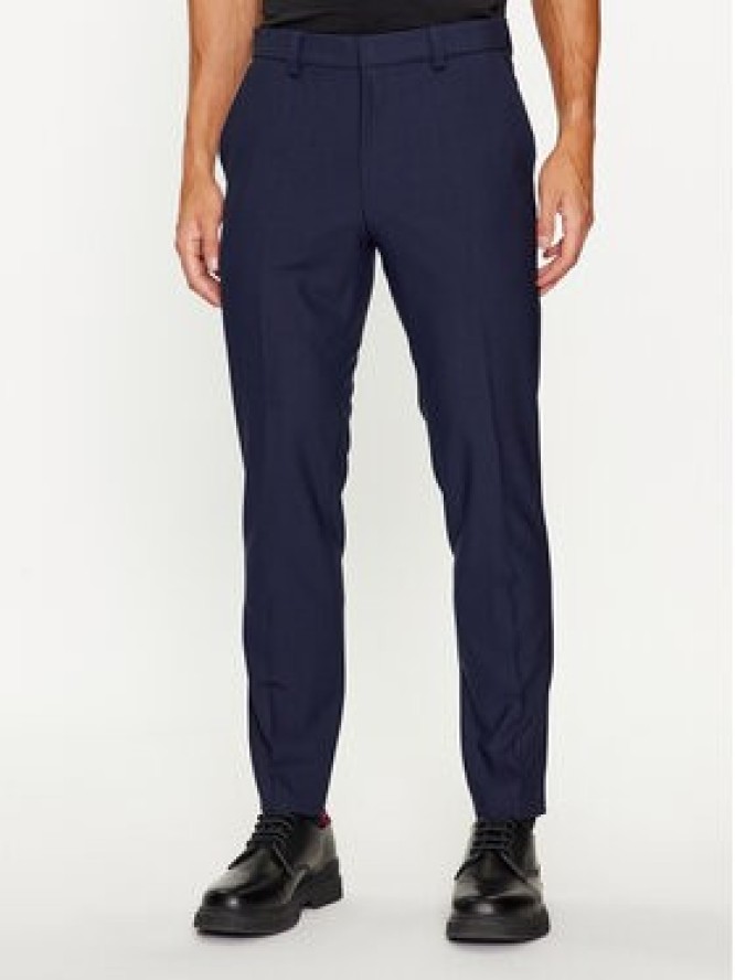 Hugo Garnitur Henry/Getlin233V1X 50495023 Granatowy Slim Fit