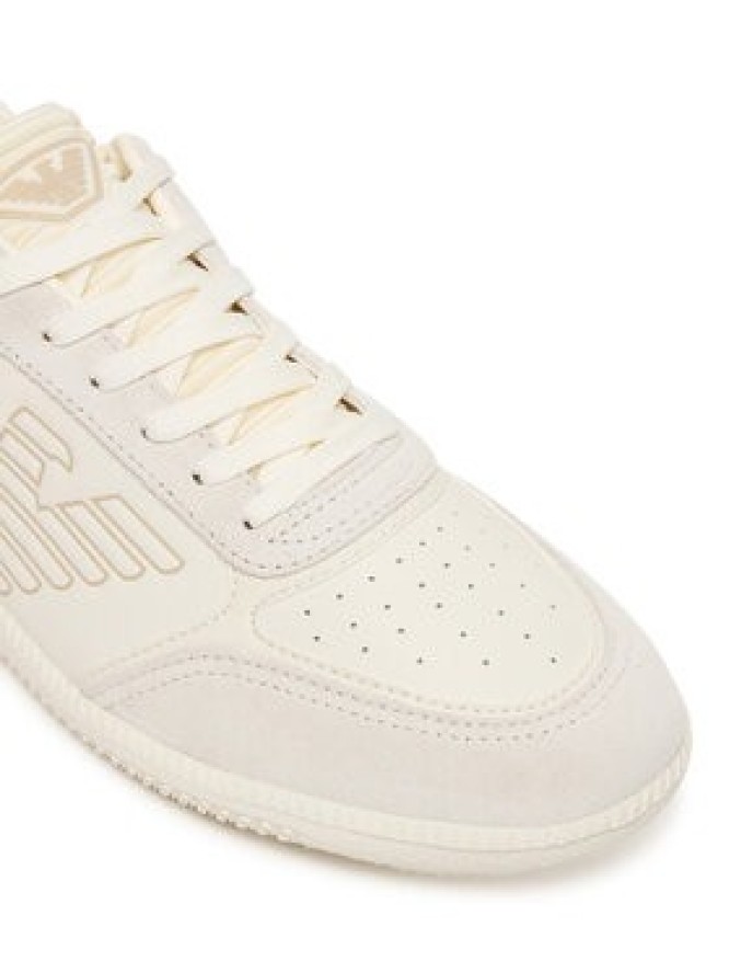 EA7 Emporio Armani Sneakersy 7X000405 AF19826 MZ599 Kremowy