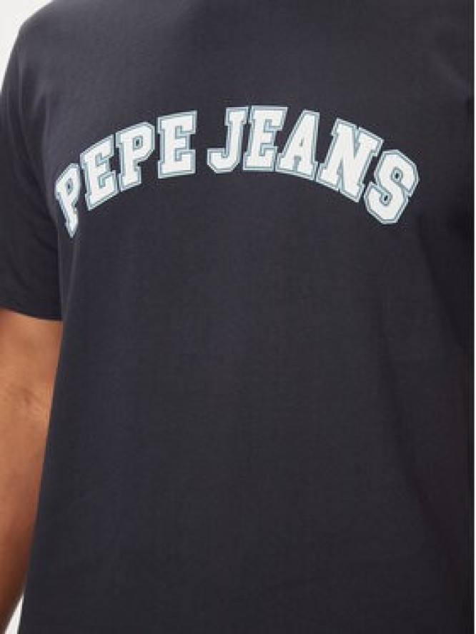 Pepe Jeans T-Shirt Clement PM509220 Granatowy Regular Fit