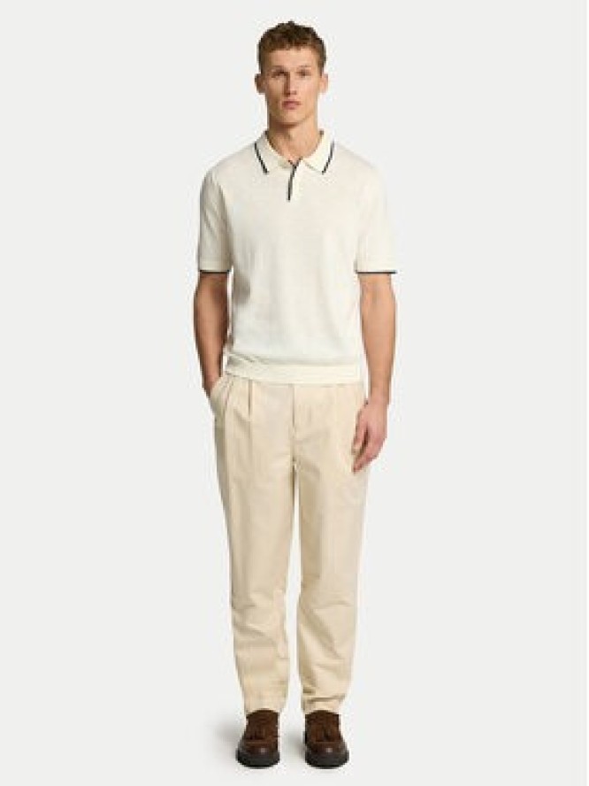 Selected Homme Sweter 16096391 Beżowy Regular Fit