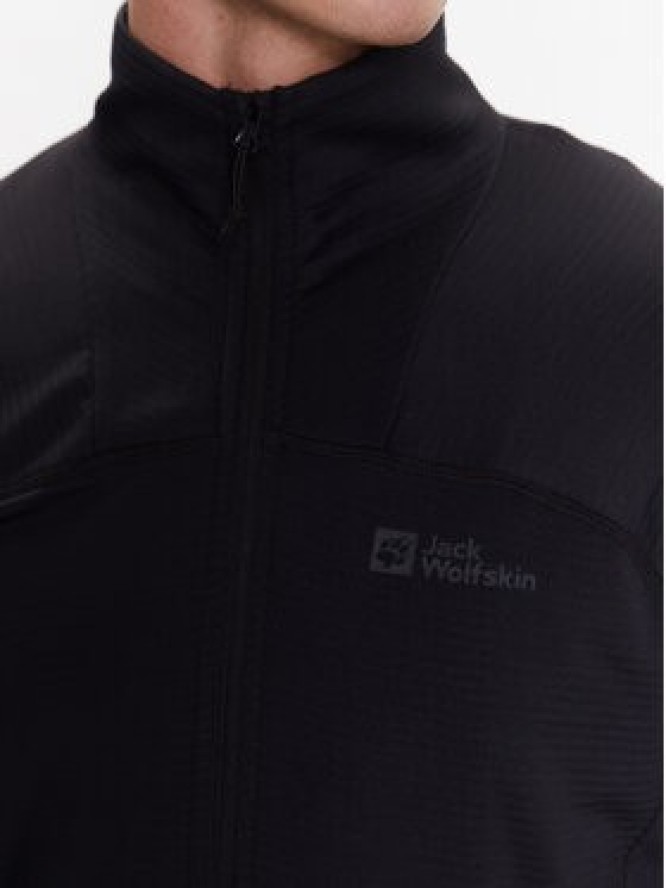 Jack Wolfskin Bluza techniczna Prelight 1711001 Czarny Regular Fit