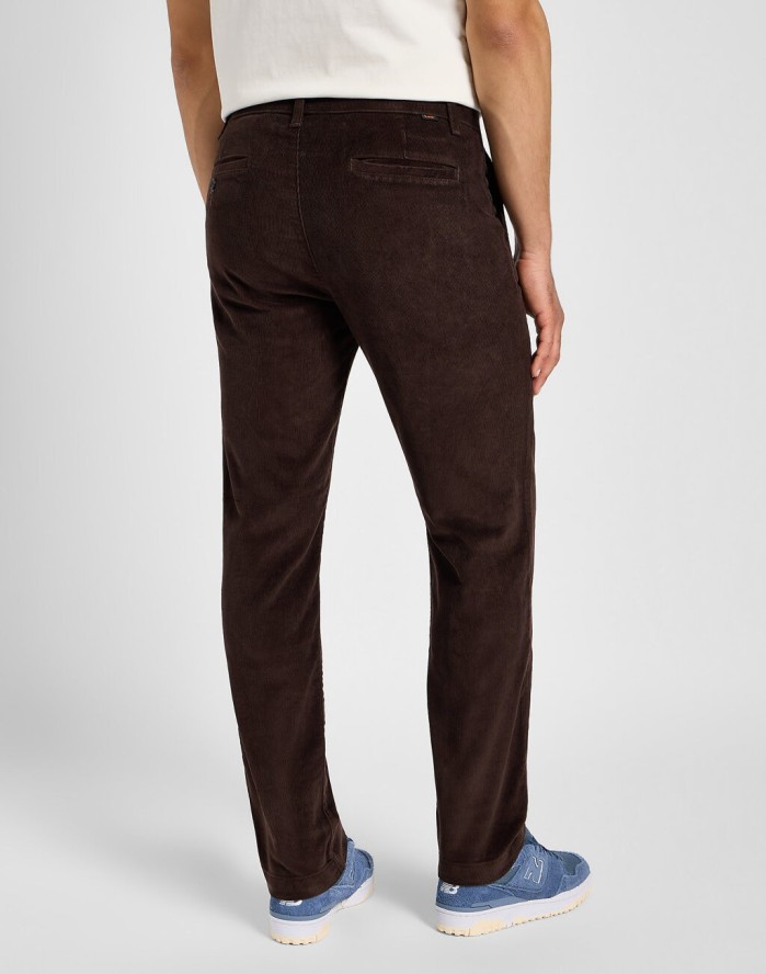 LEE MĘSKIE SPODNIE MATERIAŁOWE REGULAR CHINO ESPRESSO 112355776 L71F007765