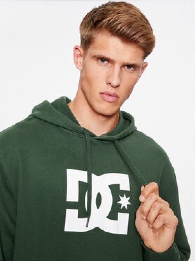 DC Shoes Bluza Dc Star Otlr ADYSF03099 Zielony Regular Fit