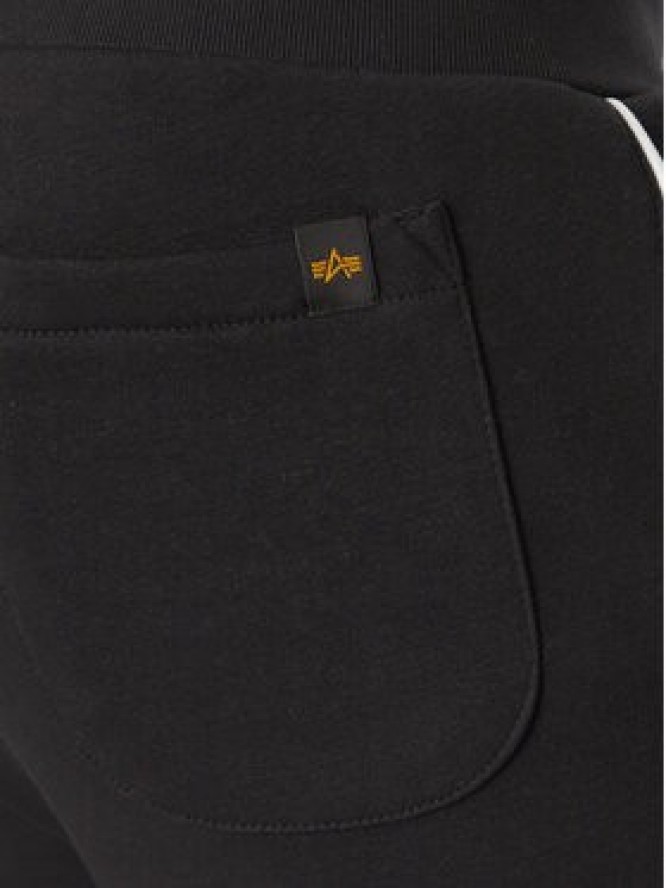 Alpha Industries Spodnie dresowe Small Logo 156374 Czarny Regular Fit