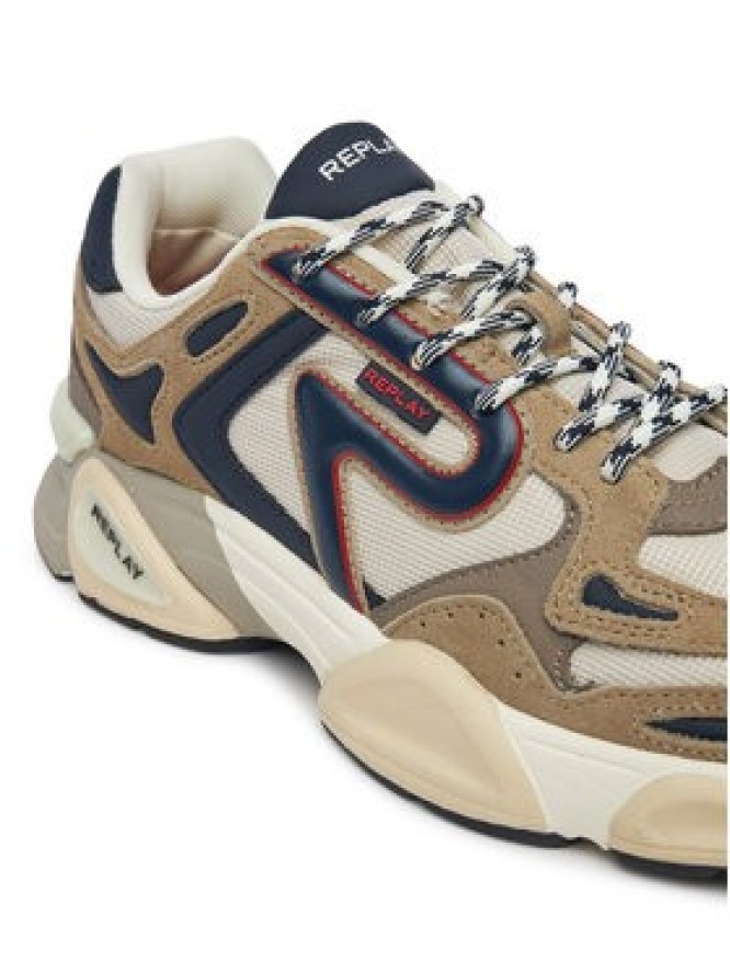 REPLAY Sneakersy GMS9M .000.C0008T Beżowy