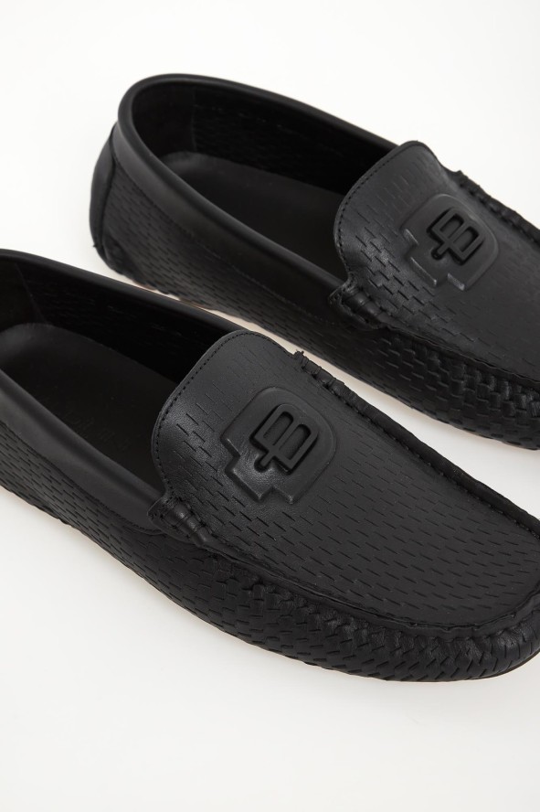 Loafersy męskie skórzane BALDININI