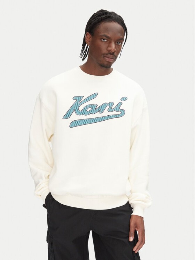 Karl Kani Bluza Varsity Palm PD00005317 Biały Regular Fit