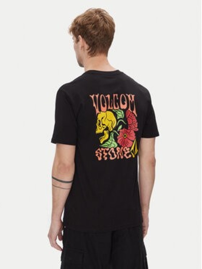 Volcom T-Shirt Tooflow A3512551 Czarny Classic Fit