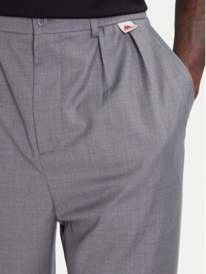 Kappa Spodnie materiałowe 62131TW Szary Regular Fit