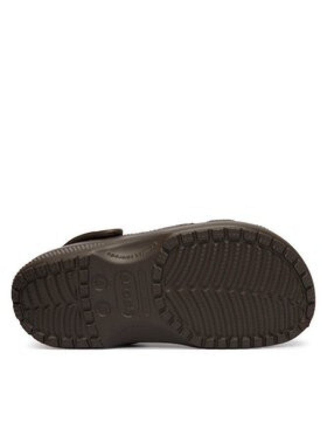 Crocs Klapki Classic 10001 Brązowy ciemny