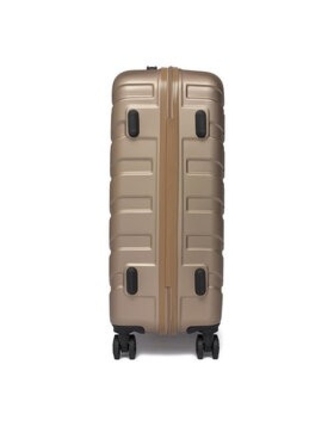 GINO ROSSI Walizka średnia C-GIN-M-002-05-GOLD Złoty