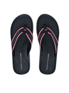 Tommy Hilfiger Japonki Comfort Hilfiger Beach Sandal FM0FM05510 Granatowy