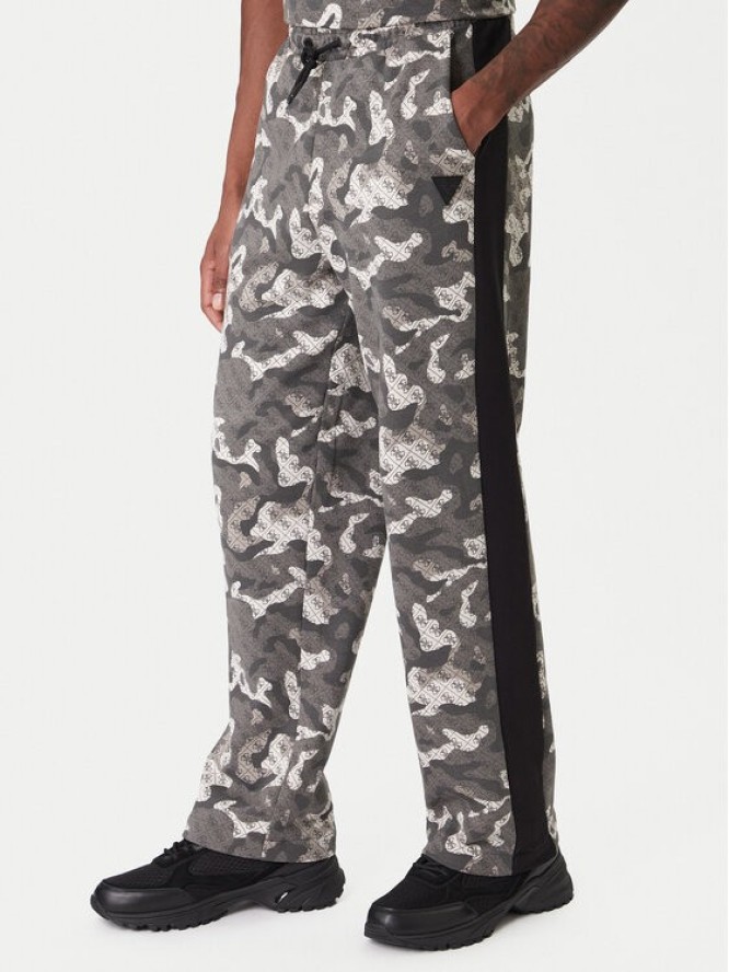 Guess Spodnie dresowe Z6RB02 K9YI1 Szary Regular Fit