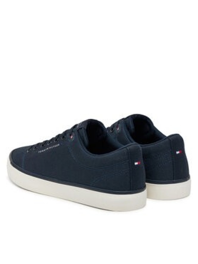 Tommy Hilfiger Tenisówki Hi Vulc Low Core Canvas FM0FM05396 Granatowy