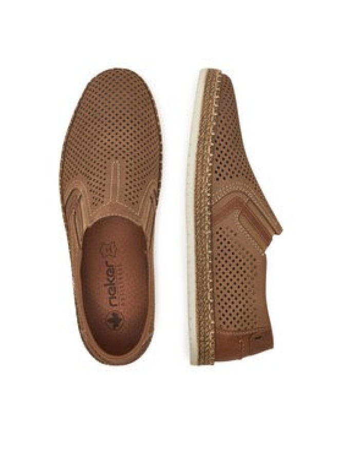 Rieker Espadryle B5297-64 Brązowy