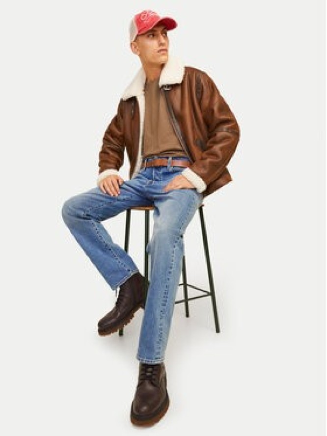 Jack & Jones Jeansy Chris 12259166 Niebieski Relaxed Fit